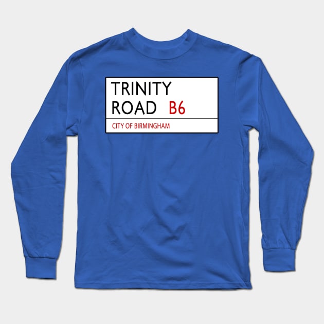 Trinity Road Birmingham Long Sleeve T-Shirt by Confusion101